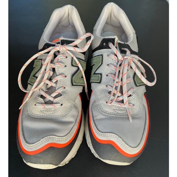 New Balance Suede 574 All-Terrain Sneakers Men's 8.5  Sz Women's 10 Green Shoes - Picture 9 of 13